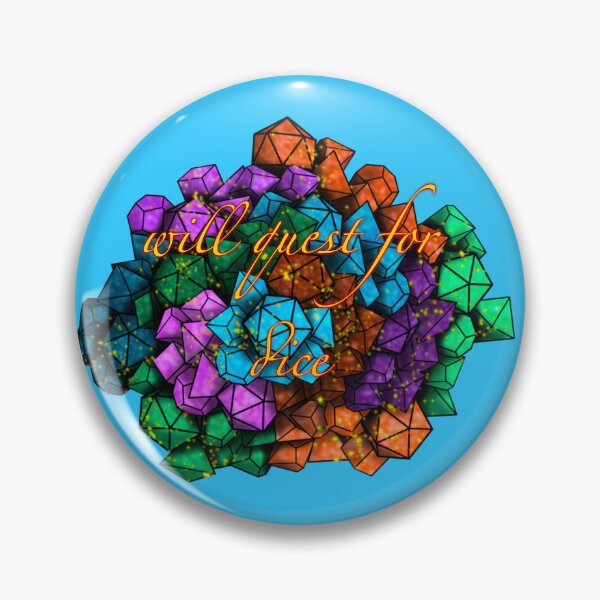 Item preview, Will Quest For Dice  designed and sold by IronGator.