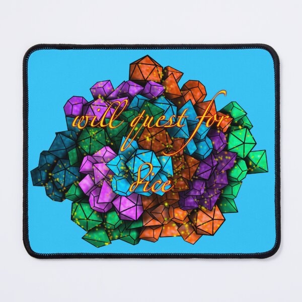 Item preview, Will Quest For Dice designed and sold by IronGator.