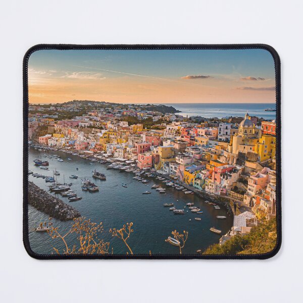 Item preview, Sunset over Procida island, Italy 1 designed and sold by Lucas-Photo.