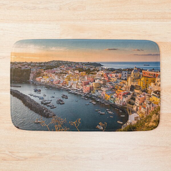 Item preview, Sunset over Procida island, Italy 1 designed and sold by Lucas-Photo.
