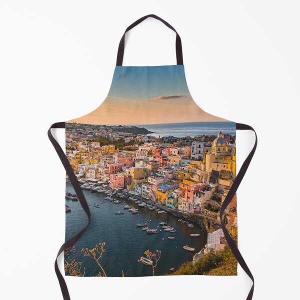 Item preview, Sunset over Procida island, Italy 1 designed and sold by Lucas-Photo.
