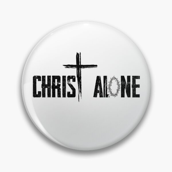 Artikelvorschau, Christ Alone Christian Merch Theology Matters Doctrine Matters entworfen und verkauft von bradkurz86.