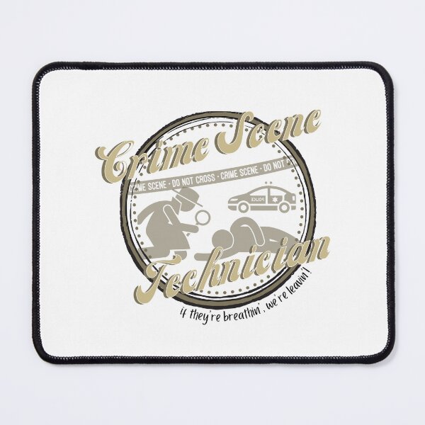 Item preview, Crime Scene Technician Badge designed and sold by SceneOfTheCrime.