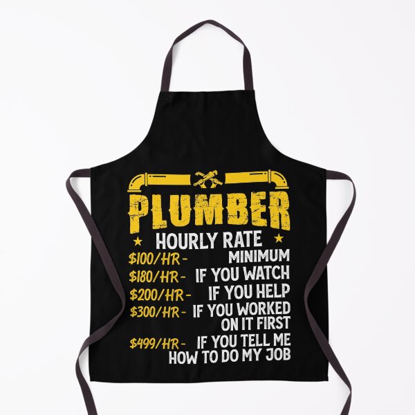 Item preview, Plumber Hourly Rate Vintage Design For Plumbers - Funny Plumbing designed and sold by naworas.