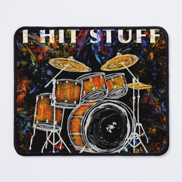 Item preview, I Hit Stuff - Drums designed and sold by Quincy Follweiler.