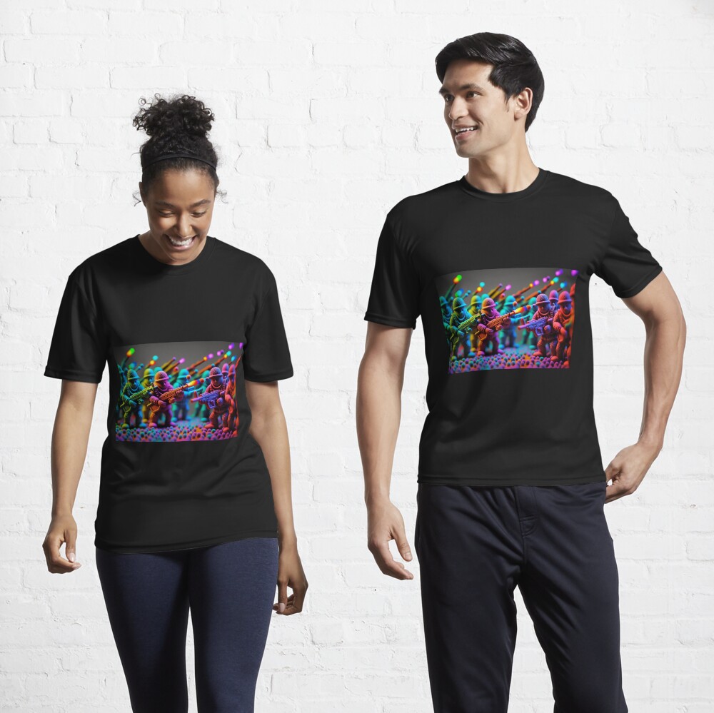 Item preview, Active T-Shirt designed and sold by AI-nspiration.