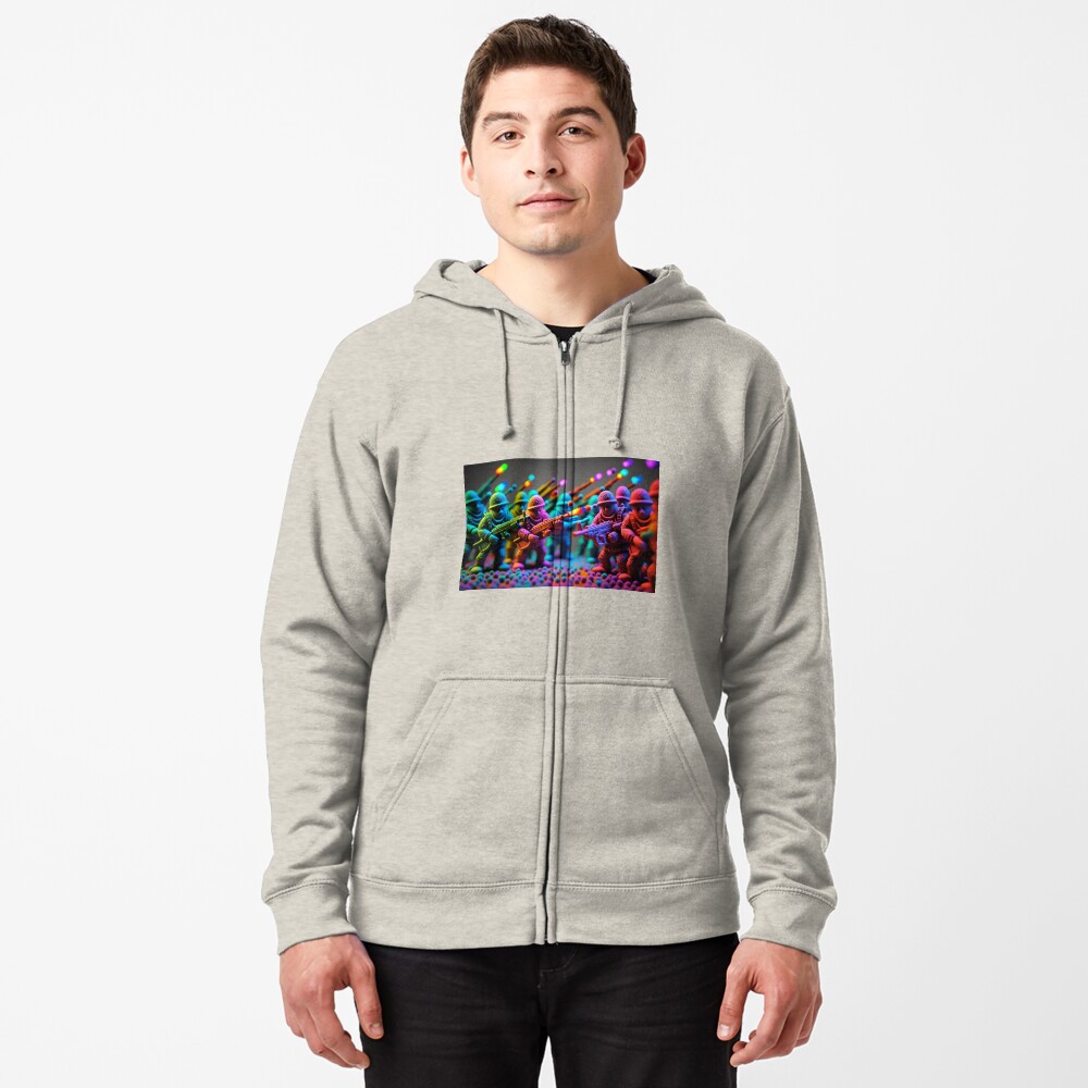 Item preview, Zipped Hoodie designed and sold by AI-nspiration.