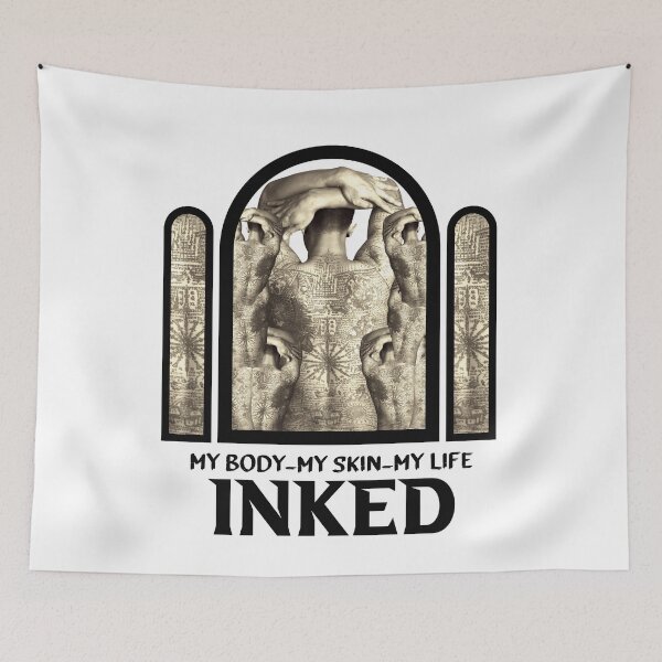 Item preview,  Inked My Body My Skin My Life !!! GIFT FOR TATTOO LOVERS|  TATTOO LOVERS  designed and sold by al21ex.