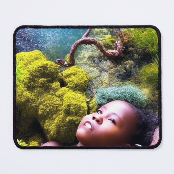 Item preview, relaxing black girl designed and sold by Bernsteinhaus.