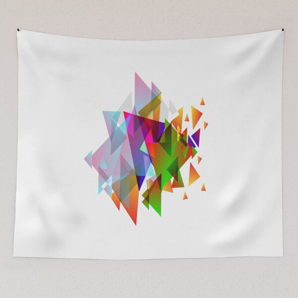 Item preview, Abstract Triangle Graphics designed and sold by leen12 Art Designs Prints.