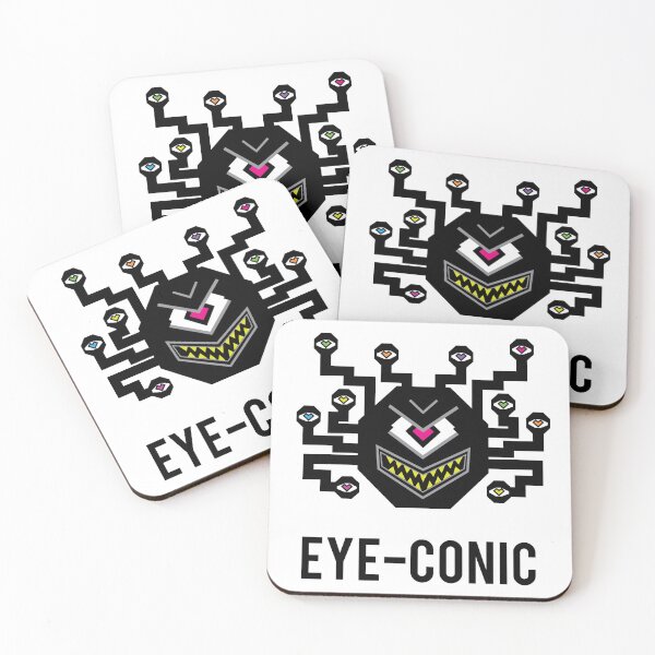 Item preview, Behold, the Eye-conic Beauty! (Black With Text) designed and sold by ShiningGlimmer.