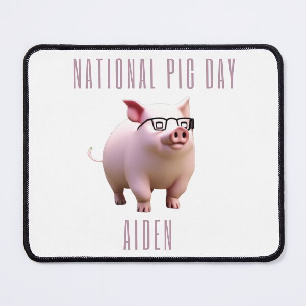 Item preview, Aiden Piggy Wiggy designed and sold by leshewle.