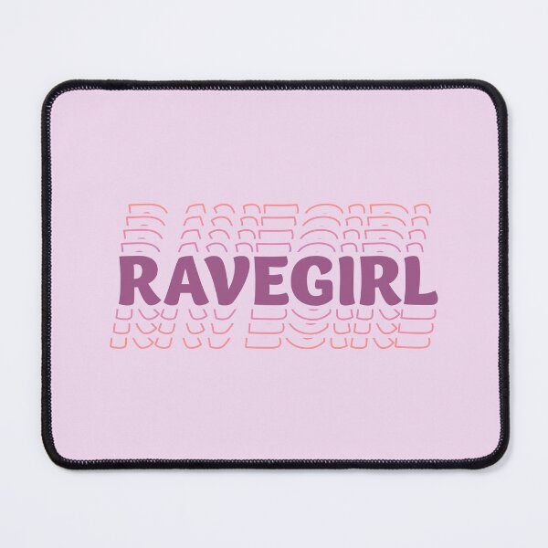 Item preview, Rave girl colorful art for EDM summer festival, rave designed and sold by Print Androïde.