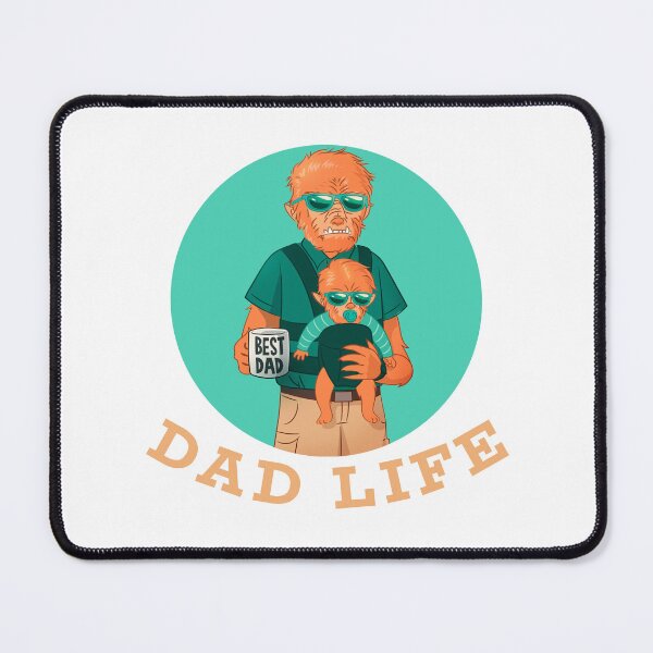 Item preview, Dad Life Sasquatch designed and sold by Sho-Sho-Studios.