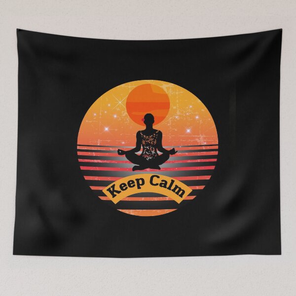 Item preview, Keep Calm and Meditate  Keep Calm and Relax, Meditation Retreat  designed and sold by Apkdesigner.