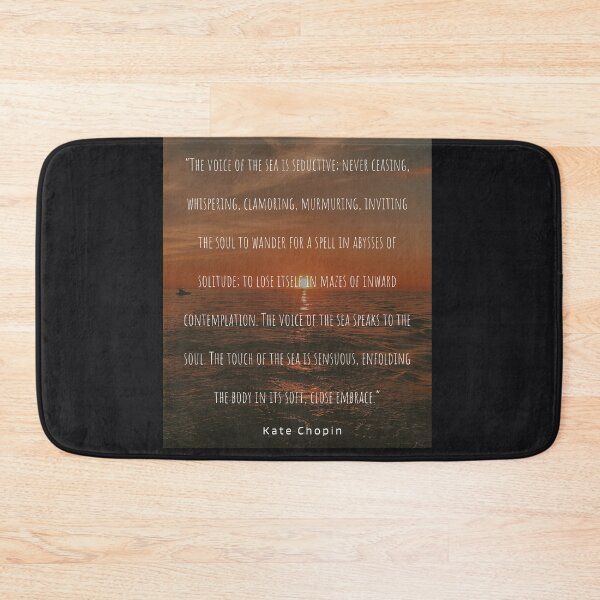 Item preview, Sea photography and Kate chopin quote designed and sold by artbleed.