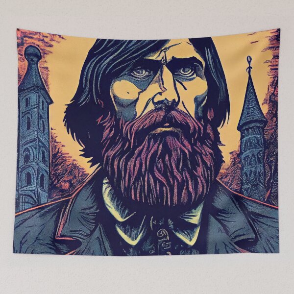 Item preview, Grigori Rasputin (Variation 2) designed and sold by OccultDreams.