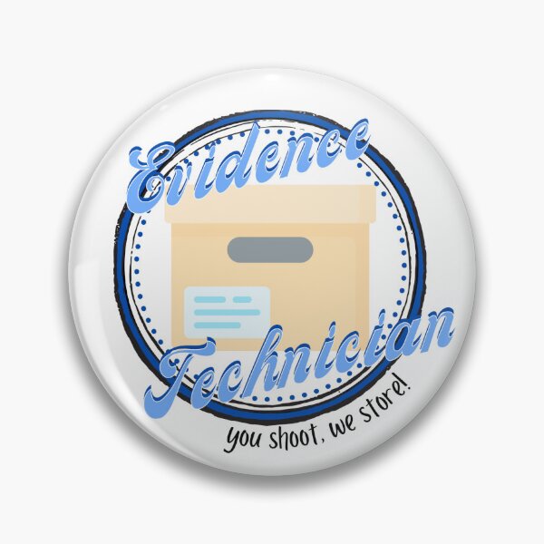 Item preview, Evidence Technician Badge designed and sold by SceneOfTheCrime.