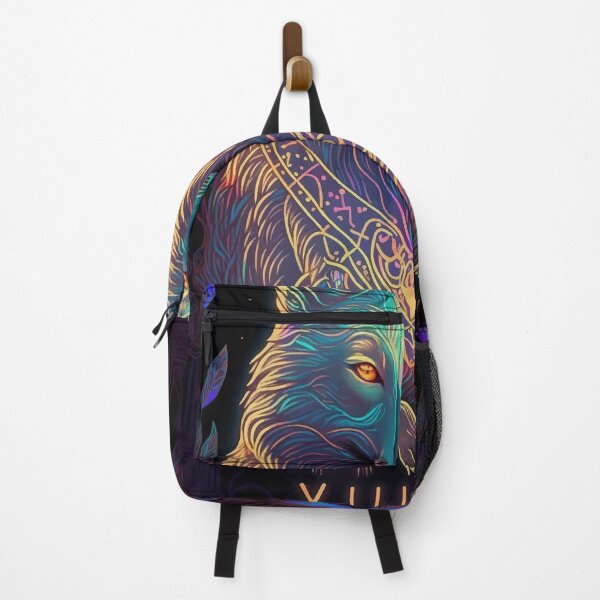 Item preview, Glowing tarot wolf god designed and sold by Visual-wallart.