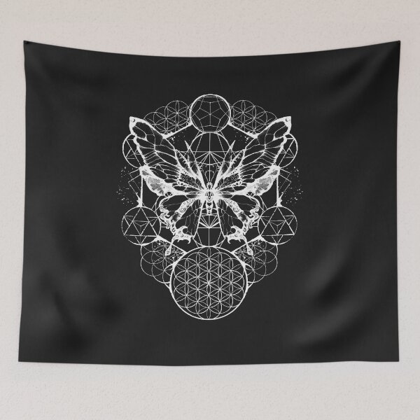 Item preview, Sacred geometry butterfly designed and sold by ChaosScarabaeus.