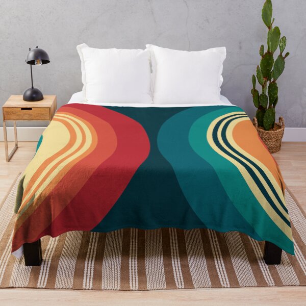 Item preview, Colorful double semicircles in retro style designed and sold by BattaAnastasia.