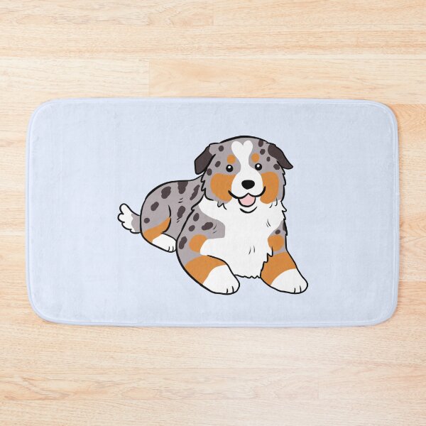 Item preview, Cut little Australian Shepherd puppy  designed and sold by Yarafantasyart.