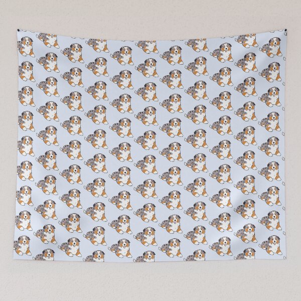 Item preview, Cut little Australian Shepherd puppy  designed and sold by Yarafantasyart.