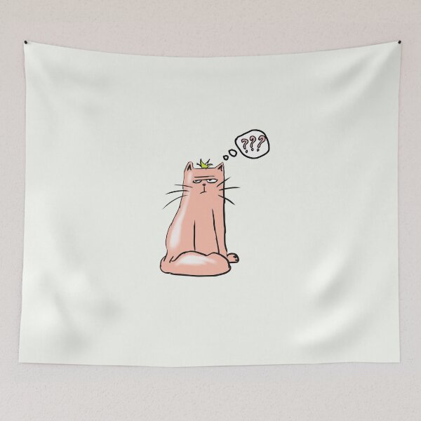 Item preview, This Puss has a few questions designed and sold by LeonchyArt.