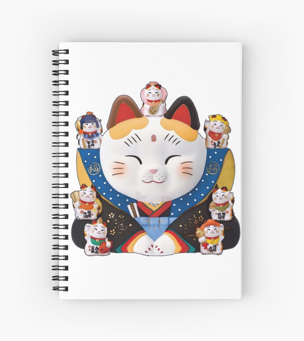 white lucky cat