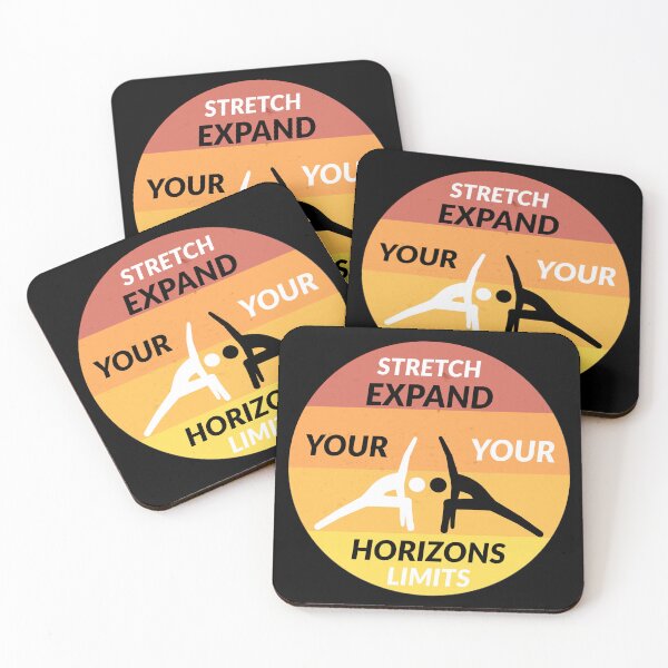 Item preview, Expand Your Horizons Yoga Triangle Pose Design designed and sold by SimpliText.