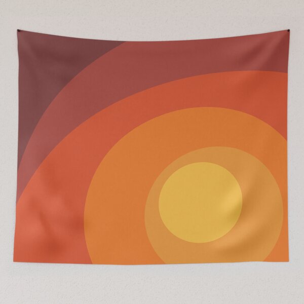 Item preview, Multicolored retro style circles designed and sold by BattaAnastasia.
