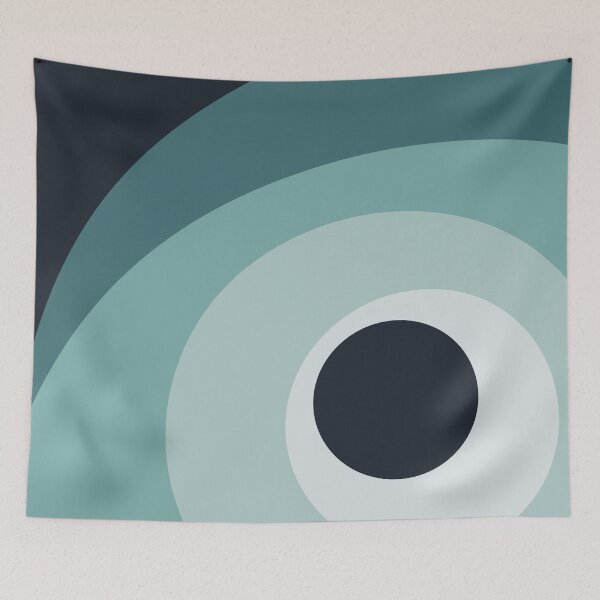 Item preview, Multicolored retro style circles designed and sold by BattaAnastasia.