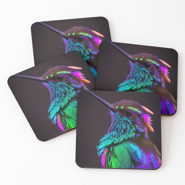 Item preview,  Electric Horned Sungem bird designed and sold by mcmtdesigns.