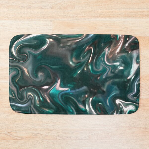 Item preview, Liquid Metal with Teal designed and sold by CeriLodge.