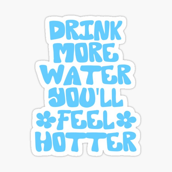 Hydration Daily Water Tracker Stickers - AQUA001 – Katnipp Studios