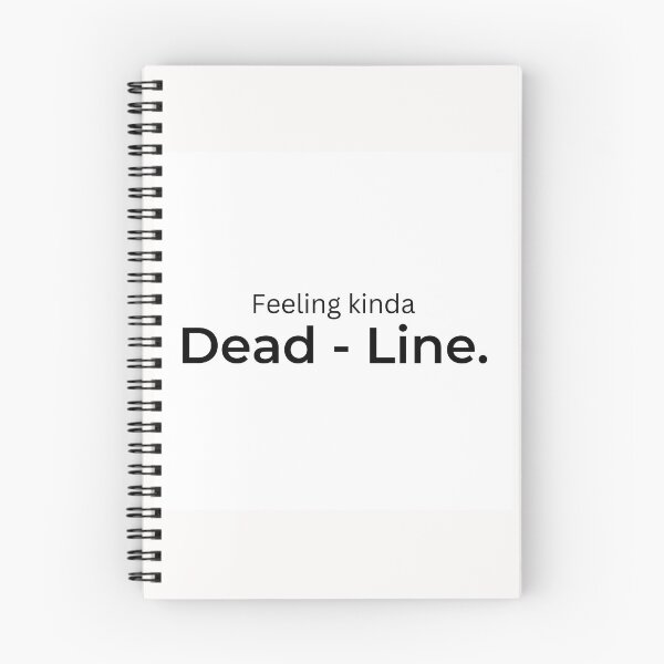 Item preview, Feeling Kinda Dead - Line. (white) designed and sold by ArtifyAvangard.