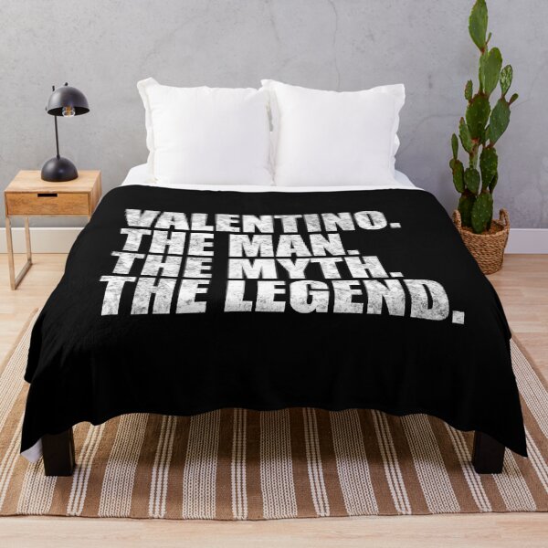 Item preview, Valentino Name Valentino The Man The Myth The legend designed and sold by Teelogic.