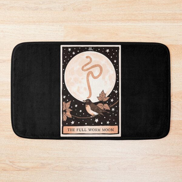 Item preview, The Full Worm Moon Tarot Card designed and sold by CattGDesigns.