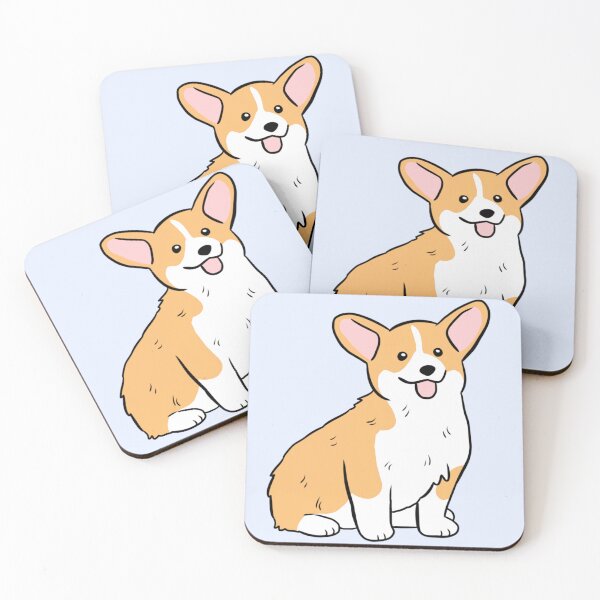 Item preview, Corgi puppy cute illustration  designed and sold by Yarafantasyart.