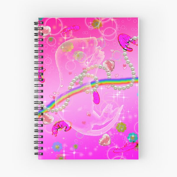 Item preview, Rainbow animal fetus party (pink) designed and sold by symbol-satire.