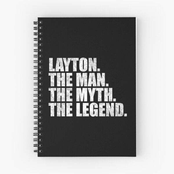 Item preview, Layton Name Layton The Man The Myth The legend designed and sold by Teelogic.