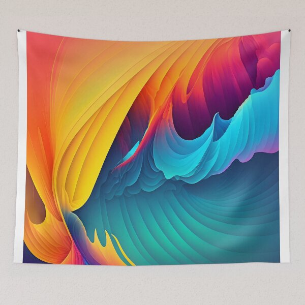 Item preview, Abstract Waves designed and sold by JaiKingsdale.