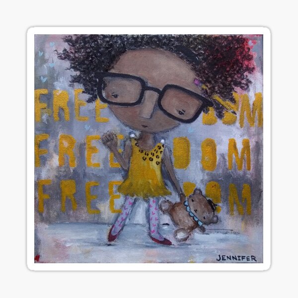 Freedom, #97 Sticker