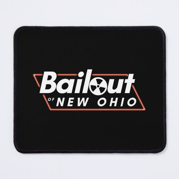Item preview, Bail Out of New Ohio Neon Sign - Ohio Meme - Ohio Train Derailment Fallout Parody designed and sold by MillennialMemer.