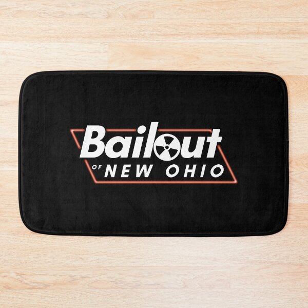 Item preview, Bail Out of New Ohio Neon Sign - Ohio Meme - Ohio Train Derailment Fallout Parody designed and sold by MillennialMemer.