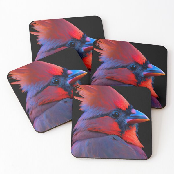 Item preview,  Shimmering northern cardinal Majestic bird designed and sold by mcmtdesigns.