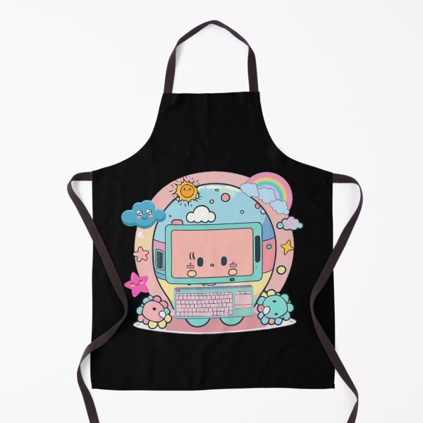 Item preview, Kawaii Cute Personal Computer Rainbow Pastel  designed and sold by Sasikharn.
