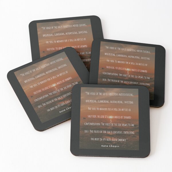 Item preview, Sea photography and Kate chopin quote designed and sold by artbleed.