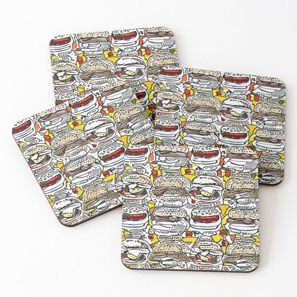 Item preview, A Cartoon Celebration of America's Favorite Food - Burger Land designed and sold by WBP Mart.