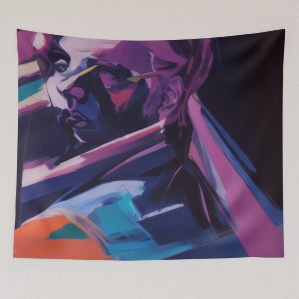Item preview, Fau face purple  designed and sold by CoolbreezzArt.